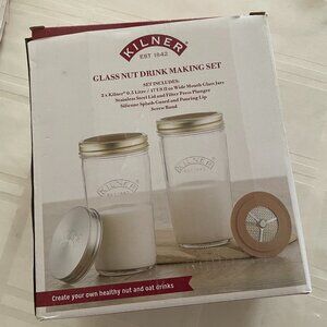 Kilner Glass Nut Drink Making Set
